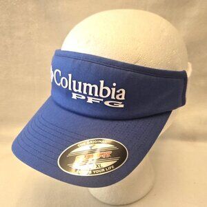 COLUMBIA PFG Marlin Logo - Men's Blue Visor.
